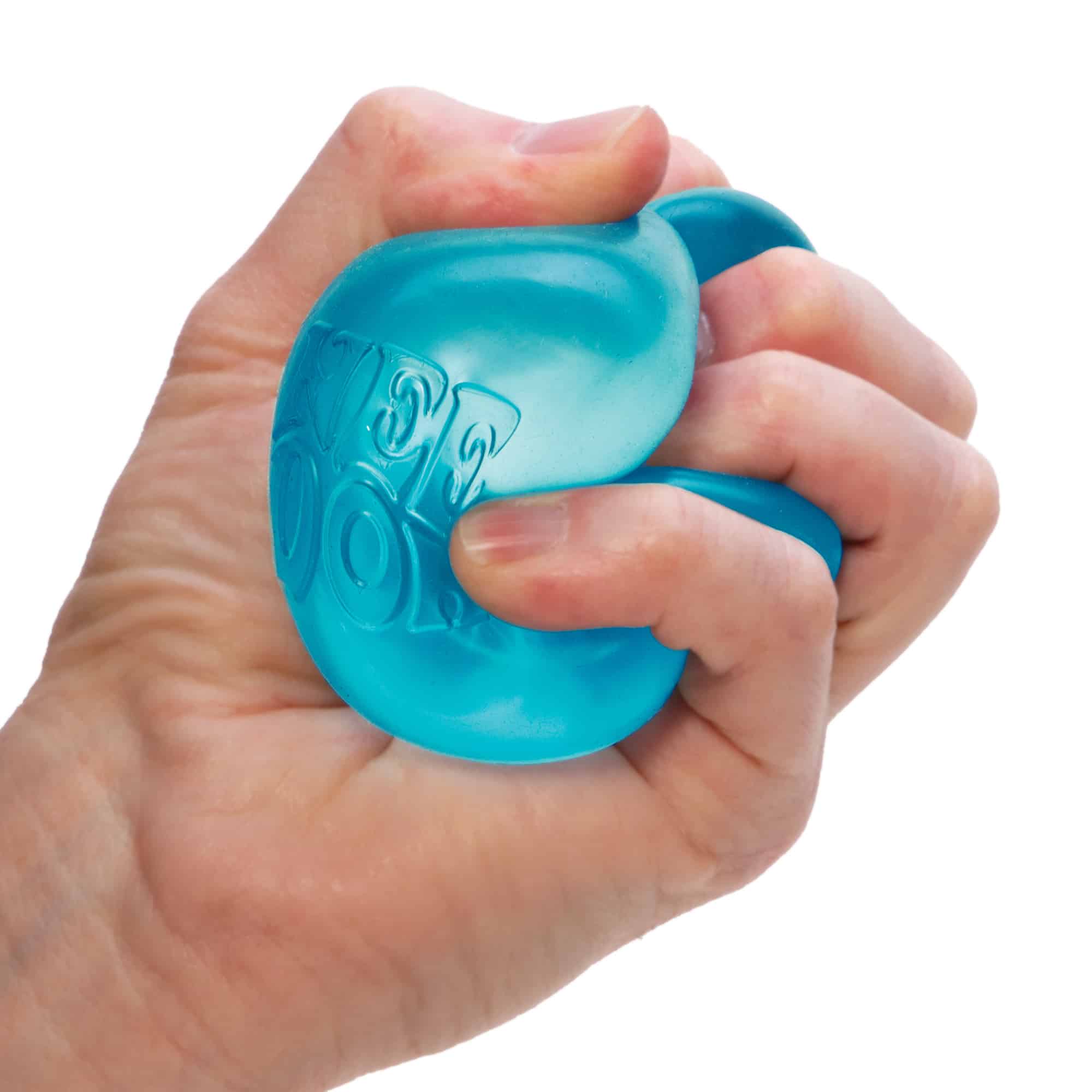 Squishable Nice Cube NeeDoh Nice Cube | Series Elm Bridge - Nice Cubes Clear Satisfying Crunch Stress Toy Detail