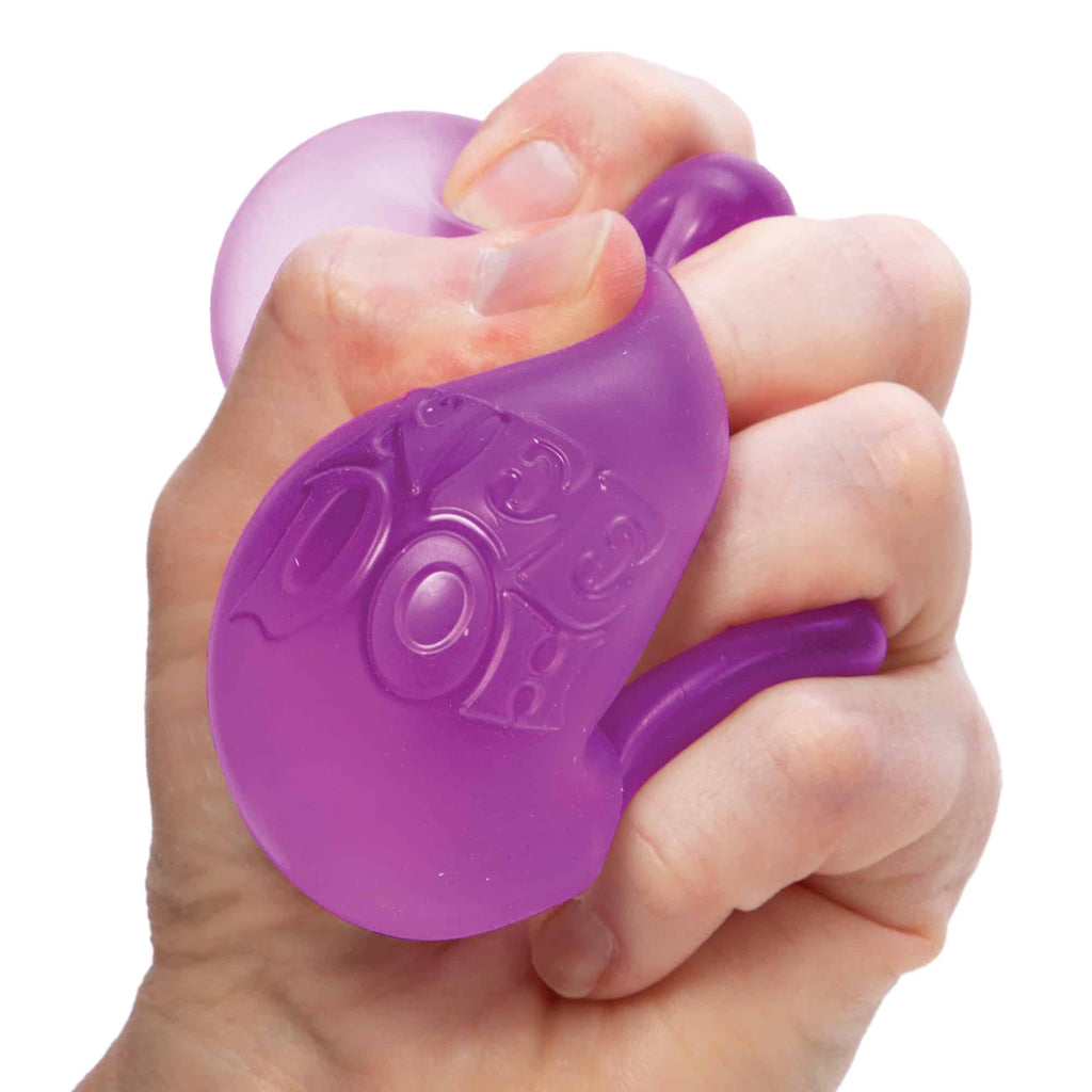 Squishable Nice Cube NeeDoh Nice Cube | Series Elm Bridge - Nice Cubes Clear Satisfying Crunch Stress Toy Detail