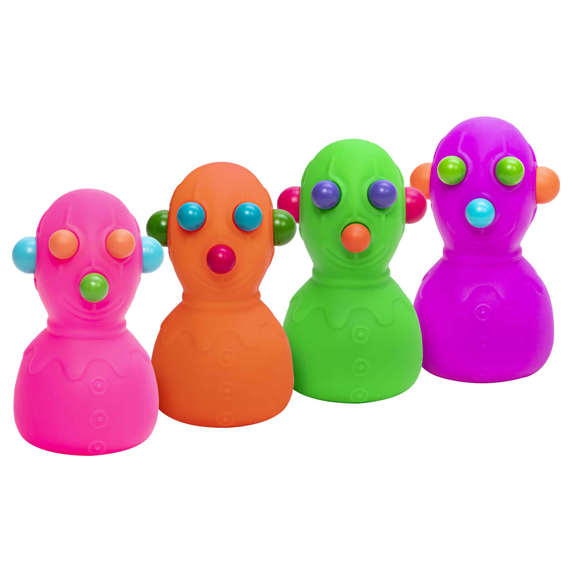 Cute Collectible NeeDoh Panic Pete | Signature Seaside Bay - Collectible Shaggy Monster Squishable Toy - Surprise Me! (Random Color)