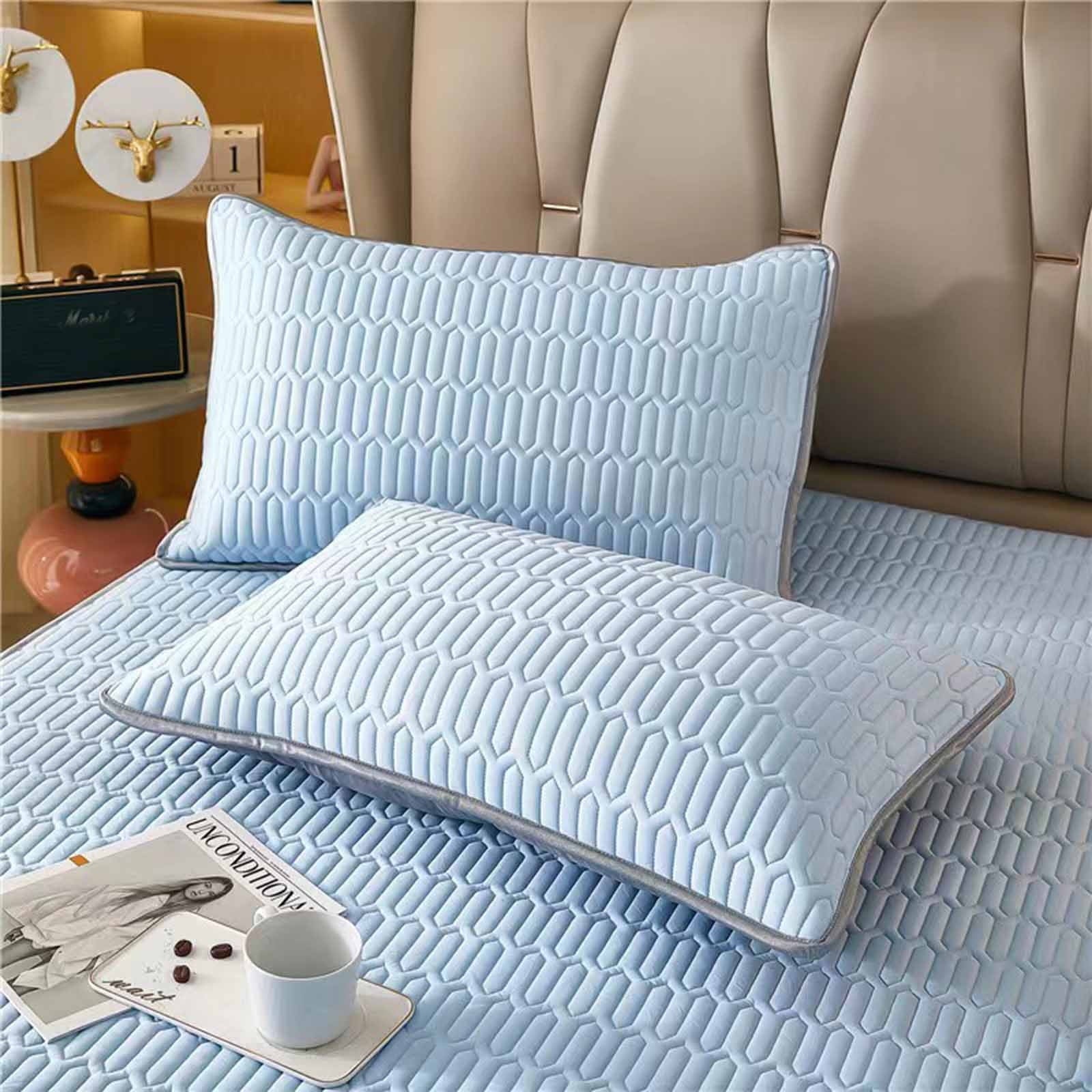 Fluffy Shredded Cover, Shredded Memory Foam s, Gel Infused Cool s, Adjustable s for Sleeping, Breathable King s, Washable Removable B... - Hotel Quality Plush Sleeping Pillows - Default Title