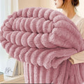 Reversible Sherpa Faux Fur Throw Blanket for Couch, Soft and Thick Double Layer Throw Blanket, Lightweight Plush Fuzzy Luxury Winter Bl... - Super Soft Reversible Sherpa Flannel Blanket - Default Title