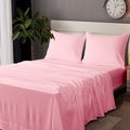 Ultra-Soft Microfiber Bed Sheets Set - 1800 Series Soft Sheet Set- 3 Piece - Twin XL - Pink - Breathable Egyptian Cotton Flat & Fitted Sheets - Default Title