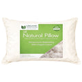 Decorative Plump 100% Organic Cotton Pillow with Organic Cotton Cover - GOTS CERTIFIED - Adjustable Loft, Head Neck Pain Relief, Back ... - Decorative Throw Pillow Cushion for Sofa & Bed - Default Title