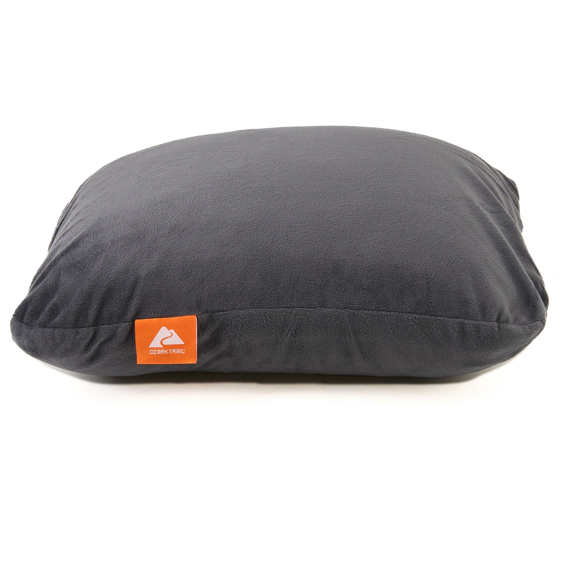 Ergonomic Memory Foam Dark Grey Memory Foam Camping Pillow for Adults - Hotel Quality Plush Sleeping Pillows - Default Title