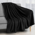 Lightweight Warm Fleece Blanket Throw | Super Soft, Plush, Luxury Flannel Throw | Lightweight Microfiber Blanket for Sofa Couch Bed 50... - Super Soft Reversible Sherpa Flannel Blanket - Default Title