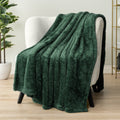 Cozy Fleece Sherpa Throw Blanket For Couch Sofa, Emerald Green Fluffy Warm Plush Blanket for Bed, Cozy Super Soft Lightweight Thr... - Cozy Fleece Throw Blanket for Couch & Bed - Default Title