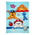 Cozy Fleece Kids Blue Print Fleece Bed Blanket, Twin/Full - Luxury Knitted Decorative Throw Blanket with Fringes - Default Title