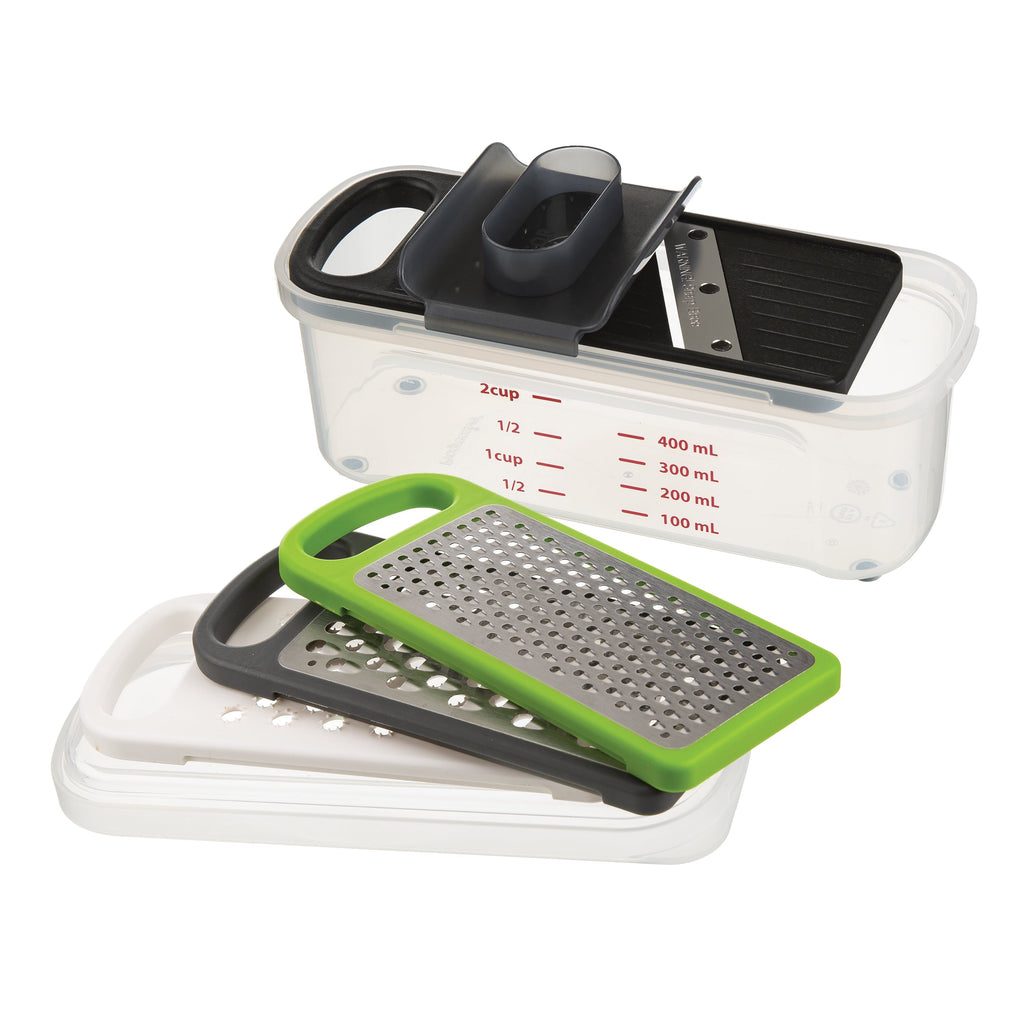 Premium Kitchen Compact Grate & Slice Set - Innovative Kitchen Helper for Modern Cooking - Default Title