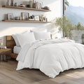 Hypoallergenic Cloud Comforter Sets Twin/Twin-XL, 2 Piece Soft Bedding Sets, Off-White Comforter Bed Set with Pillow Shams - All-Season Down Alternative Comforter Insert - Default Title
