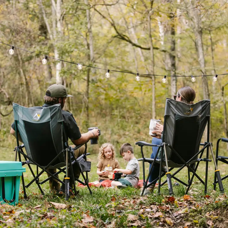 Patented Spring-Action RoadTrip Rocker - Choice 855 - Patented Spring-Action Rocking Chair for Camping Detail