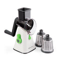 Time-Saving Manual Rotary Grater & Slicer - Premium Stainless Steel Garlic Presser & Peeler - Default Title
