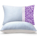 Hotel Collection Cooling Pillows for Bed Sleeping Shredded Memory Foam Pillows Queen Size Set of 2 Pack 20 x 30 inches - Orthopedic Shredded Foam Bed Pillow Set - Default Title