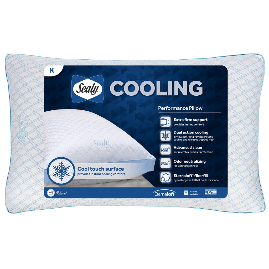 Fluffy Shredded Cooling Performance Odor Neutralizing Extra Firm Support Machine Washable Pillow, King - Ergonomic Memory Foam Pillow for Neck Pain Support - Default Title