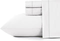 Cooling Sateen Bed Sheets Set 4 Pieces, 600 TC 100% Egyptian Cotton Bed Sheets, Breathable, Soft & Silky Sateen Weave Fits Mattress ... - Luxury Bed Sheet Set with Deep Pockets - Default Title