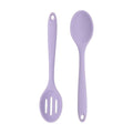 Ergonomic Cooking Silicone Slotted Spoon, High Heat Resistant Silicone Cooking Spoon, 2Pcs Nonstick Silicone Mixing Spoon, Durable Kitc... - Heat-Resistant Silicone Cooking Spatula Turner - Default Title