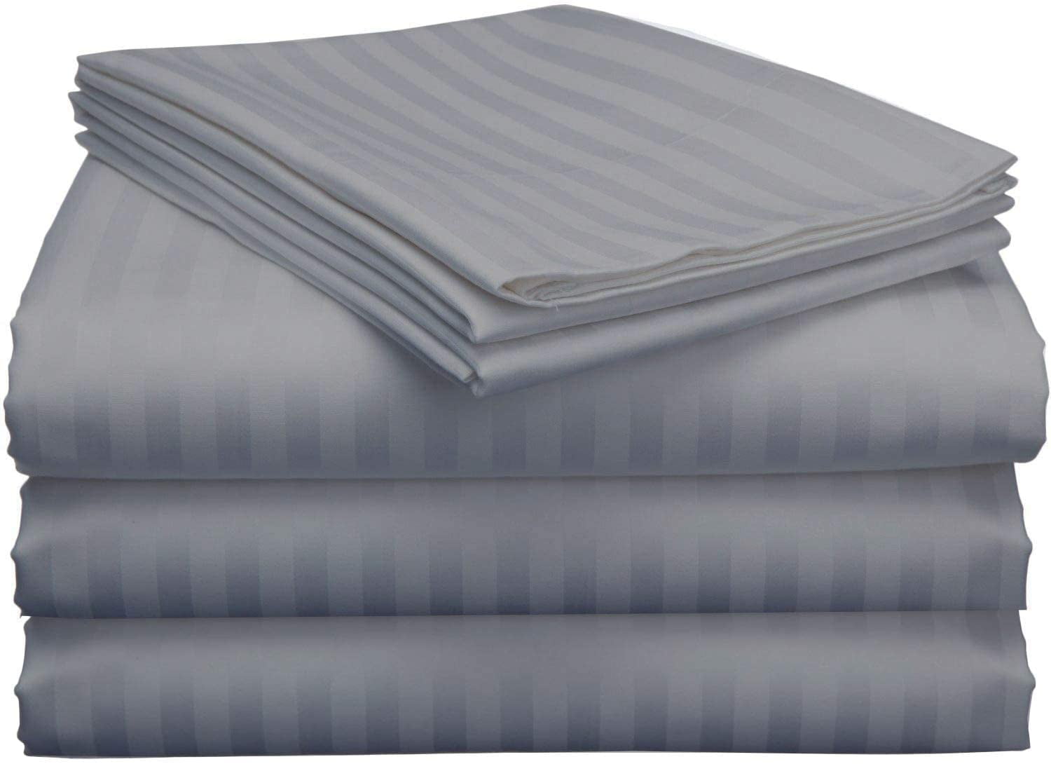 Breathable Luxury Split King Bed Sheet Set 5Pcs Adjustable Bed Sheets - 18" Deep Pocket of Fitted Sheet 800 Thread Count 100% Pure Egyp... - Luxury Bed Sheet Set with Deep Pockets - Default Title