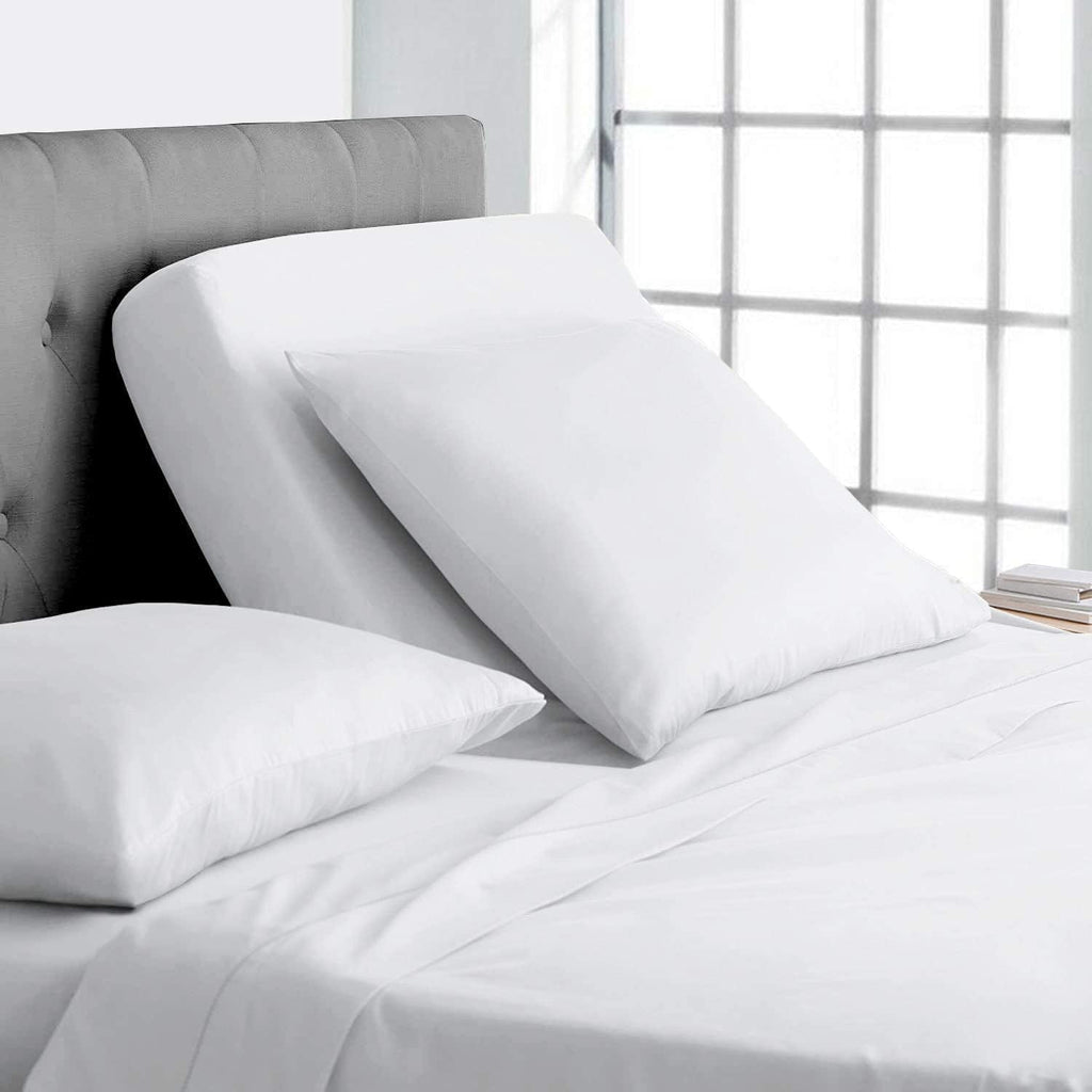 Breathable Luxury Top Split King 100% Egyptian Cotton 1000 Thread Count, Adjustable Beds -Top Split King Sheets Sets (4 Pcs) Split Down... - Luxury Bed Sheet Set with Deep Pockets - Default Title