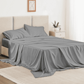 Premium Egyptian Cotton Twin Bed Sheet Set 3 Piece, Hotel Luxury Super Soft 1800 Series Microfiber Bed Sheets Set, Wrinkle Free Breathable, U... - Luxury Bed Sheet Set with Deep Pockets - Default Title