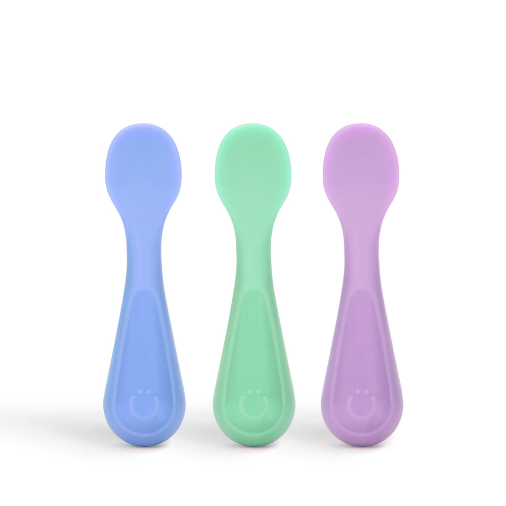 High-Precision Silicone Toddler Training Spoons, Baby, Silicone Flatware Sets, 3 Pack - High-Precision Culinary Tool for Baking & Cooking - Default Title