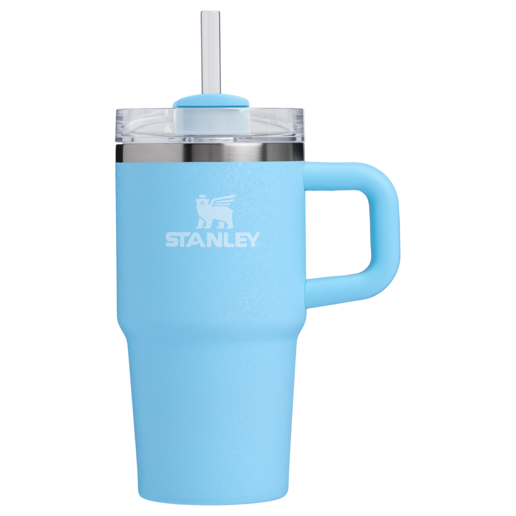 Large Capacity The Quencher H2.O Flowstate Tumbler D069R - Double-Wall Vacuum Insulated Travel Tumbler with Straw Detail