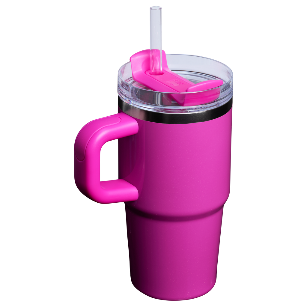 Double-Wall Vacuum The Quencher H2.O Flowstate Tumbler with Handle | Stanley Create D309N - Premium Stainless Steel Straw Cup for All-Day Hydration Detail