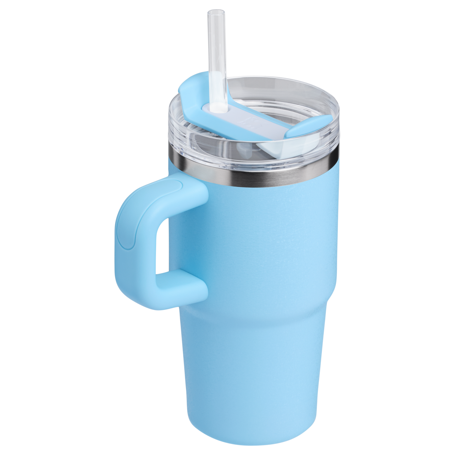Double-Wall Vacuum The Quencher H2.O Flowstate Tumbler D251V - Double-Wall Vacuum Insulated Travel Tumbler with Straw Detail