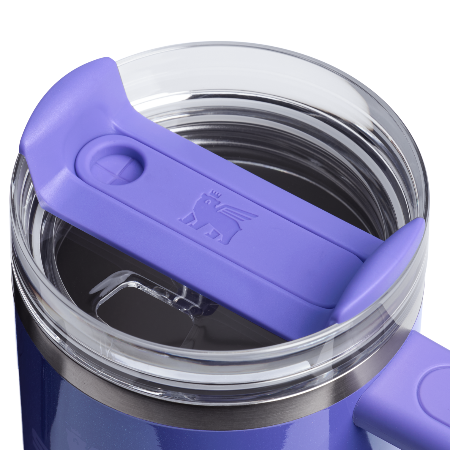 Large Capacity The Quencher H2.O Flowstate Tumbler D069R - Double-Wall Vacuum Insulated Travel Tumbler with Straw Detail