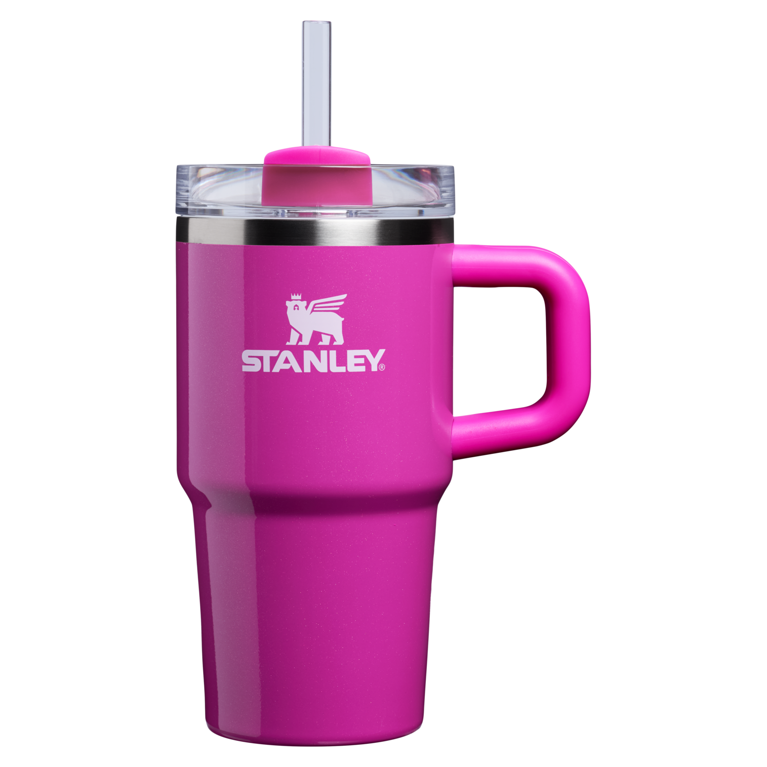 Double-Wall Vacuum The Quencher H2.O Flowstate Tumbler with Handle | Stanley Create D309N - Premium Stainless Steel Straw Cup for All-Day Hydration Detail