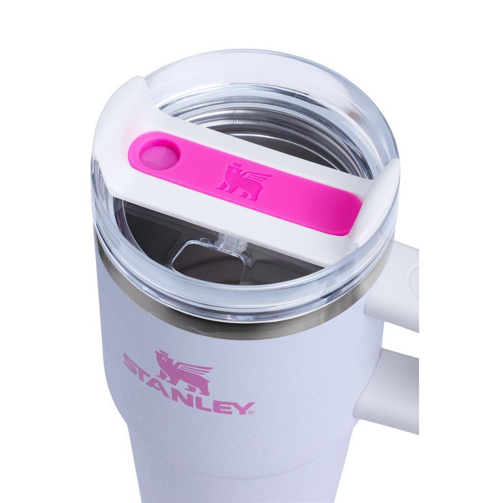 Double-Wall Vacuum The Quencher H2.O Flowstate Tumbler with Handle | Stanley Create D309N - Premium Stainless Steel Straw Cup for All-Day Hydration Detail
