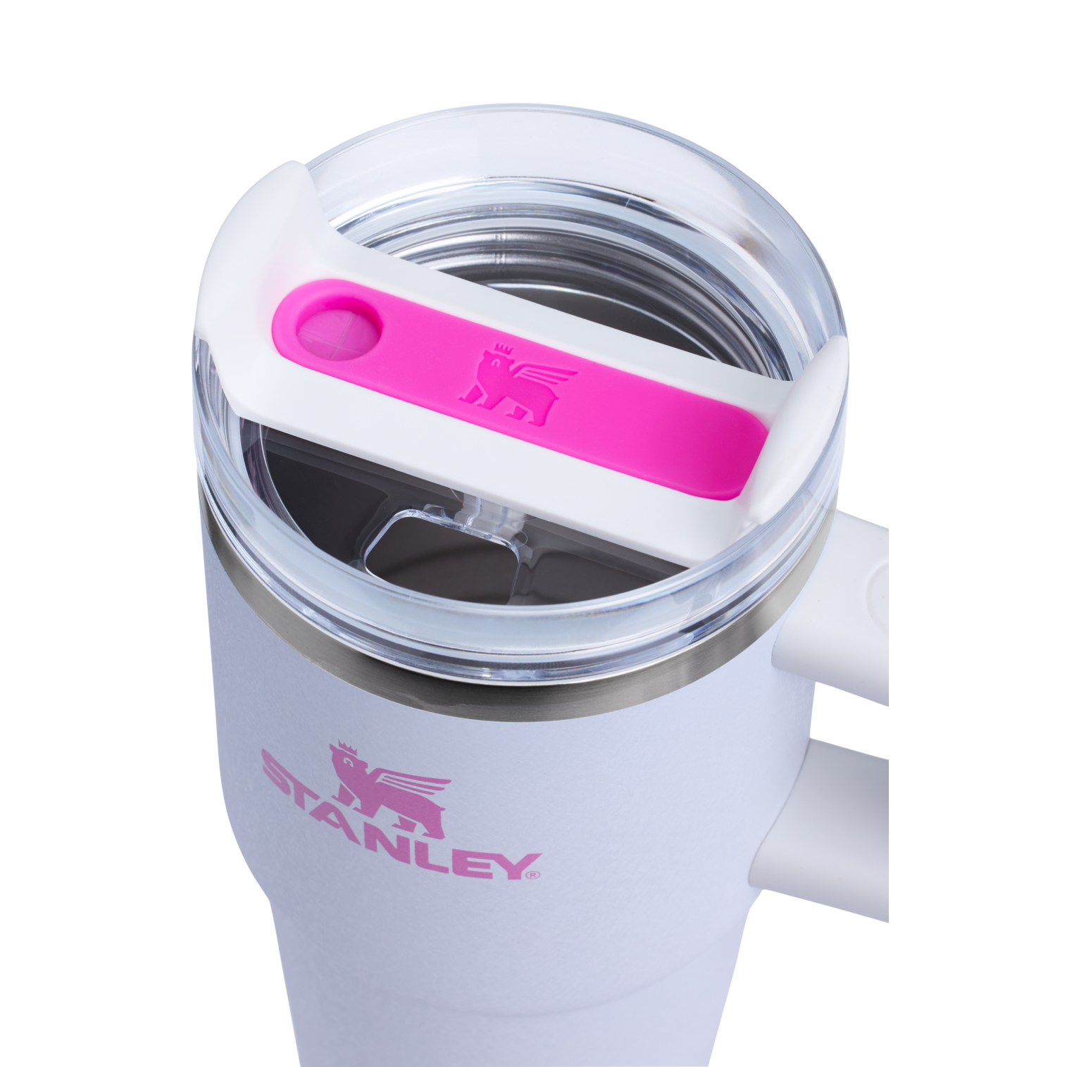 Double-Wall Vacuum The Quencher H2.O Flowstate Tumbler D251V - Double-Wall Vacuum Insulated Travel Tumbler with Straw Detail