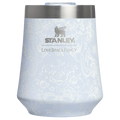 Premium Matte Stanley 1913 x LoveShackFancy Holiday Reserve Wine Tumbler D204X - Elegant Stemless Vacuum Insulated Wine Tumbler - Toscana Toile Alpine Blue