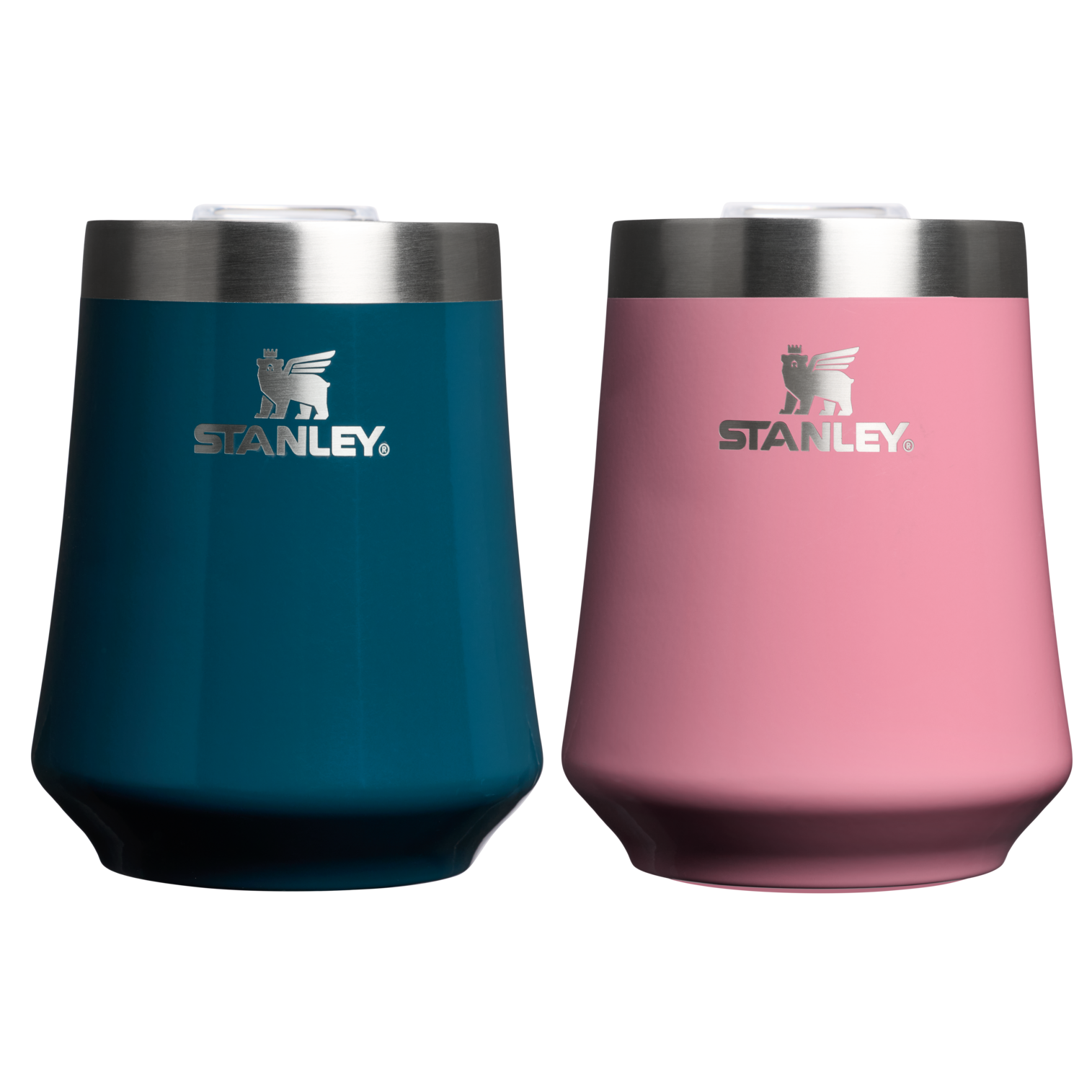 Premium Matte The Reserve Wine Tumbler | 2-pack D175D - Reserve Collection Stainless Steel Whiskey Cup - Ponderosa Gloss/Port Shimmer