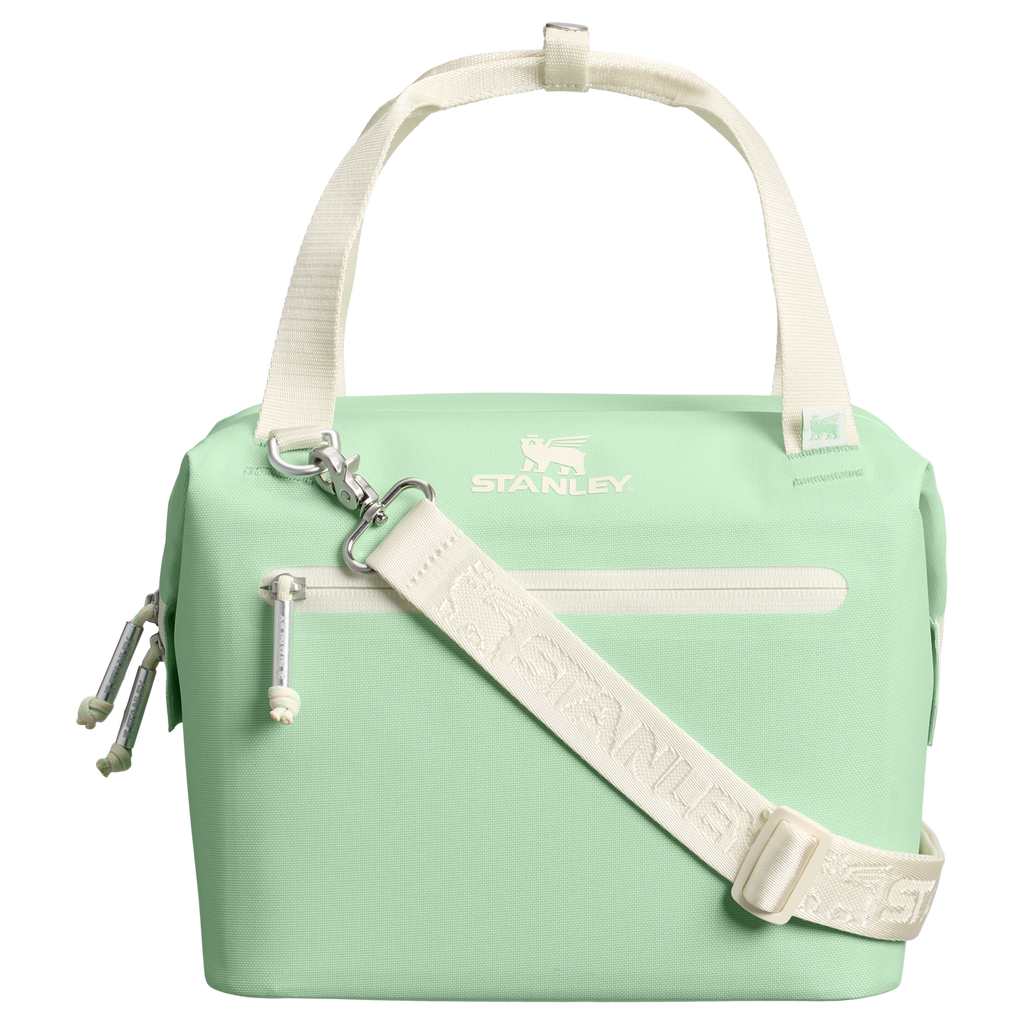 Premium All-Weather The All Day Julienne Mini Cooler D052R - Julienne Series Portable Picnic Chiller Tote - Pistachio