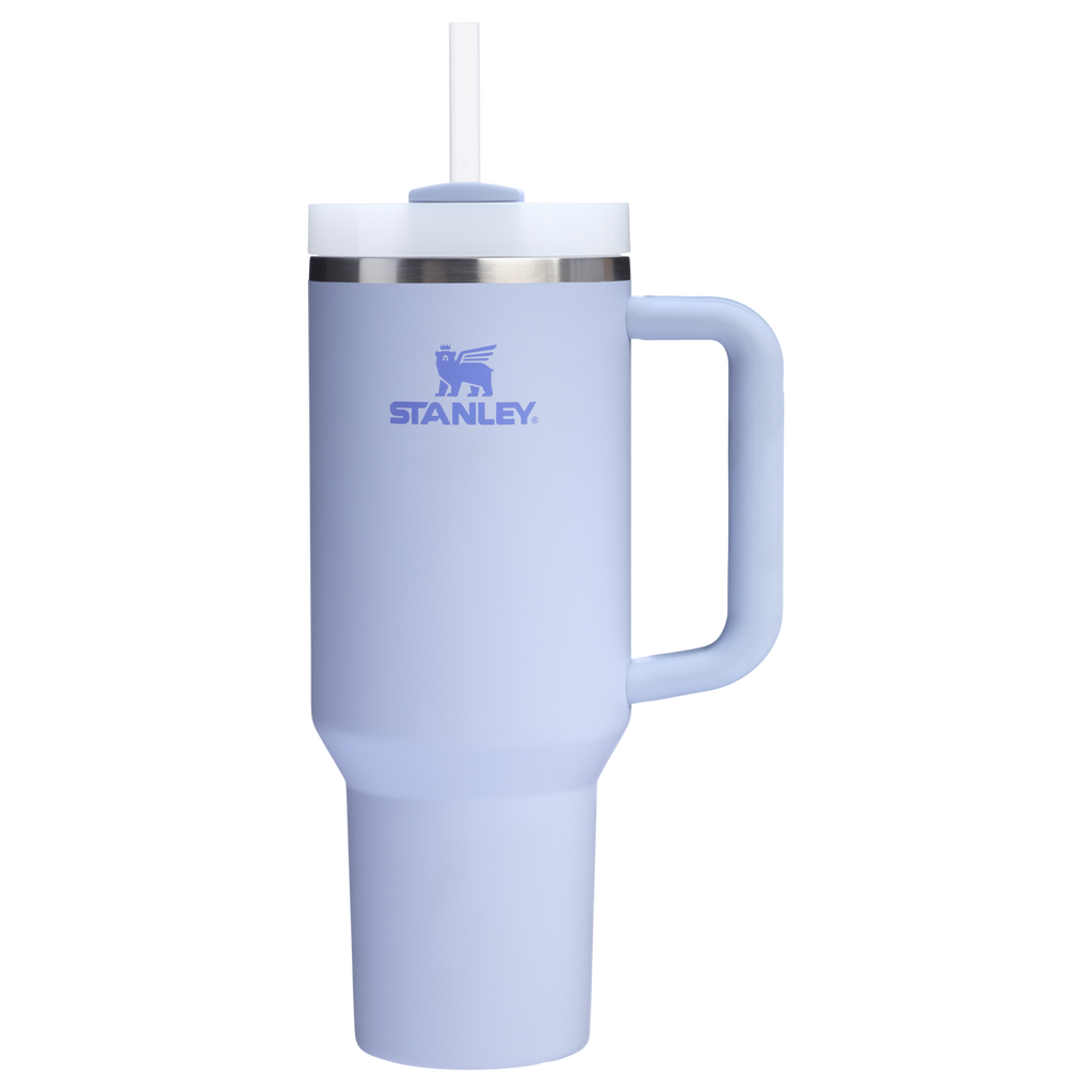 Splash-Resistant FlowState The Quencher H2.0 Flowstate Tumbler D050X - Double-Wall Vacuum Insulated Travel Tumbler with Straw Detail