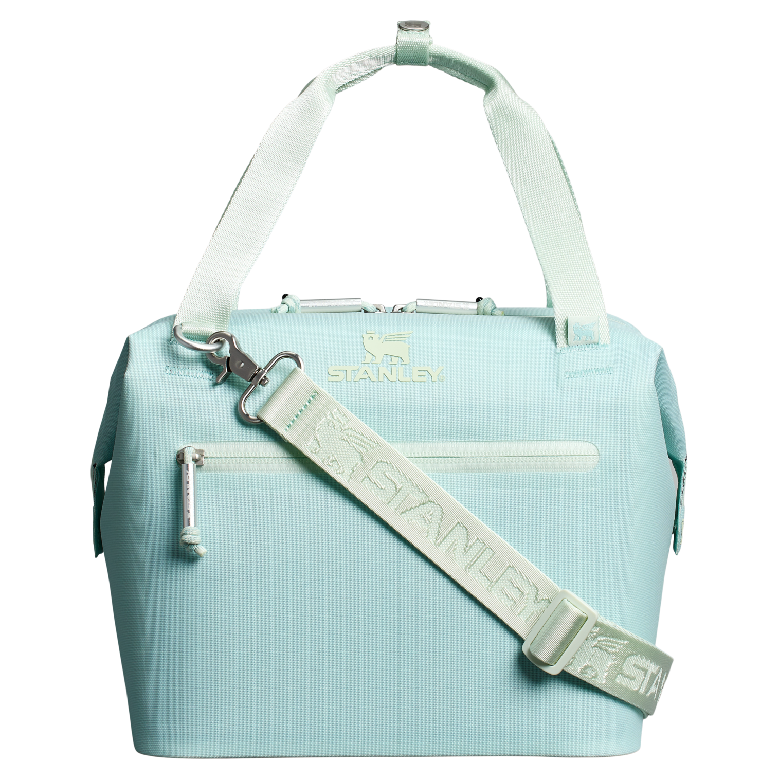 Premium All-Weather The All Day Julienne Mini Cooler D052R - Julienne Series Portable Picnic Chiller Tote - Seafoam
