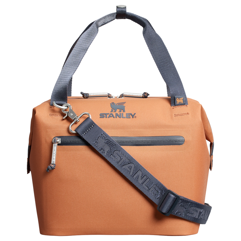 Premium All-Weather The All Day Julienne Mini Cooler D052R - Julienne Series Portable Picnic Chiller Tote - Toast