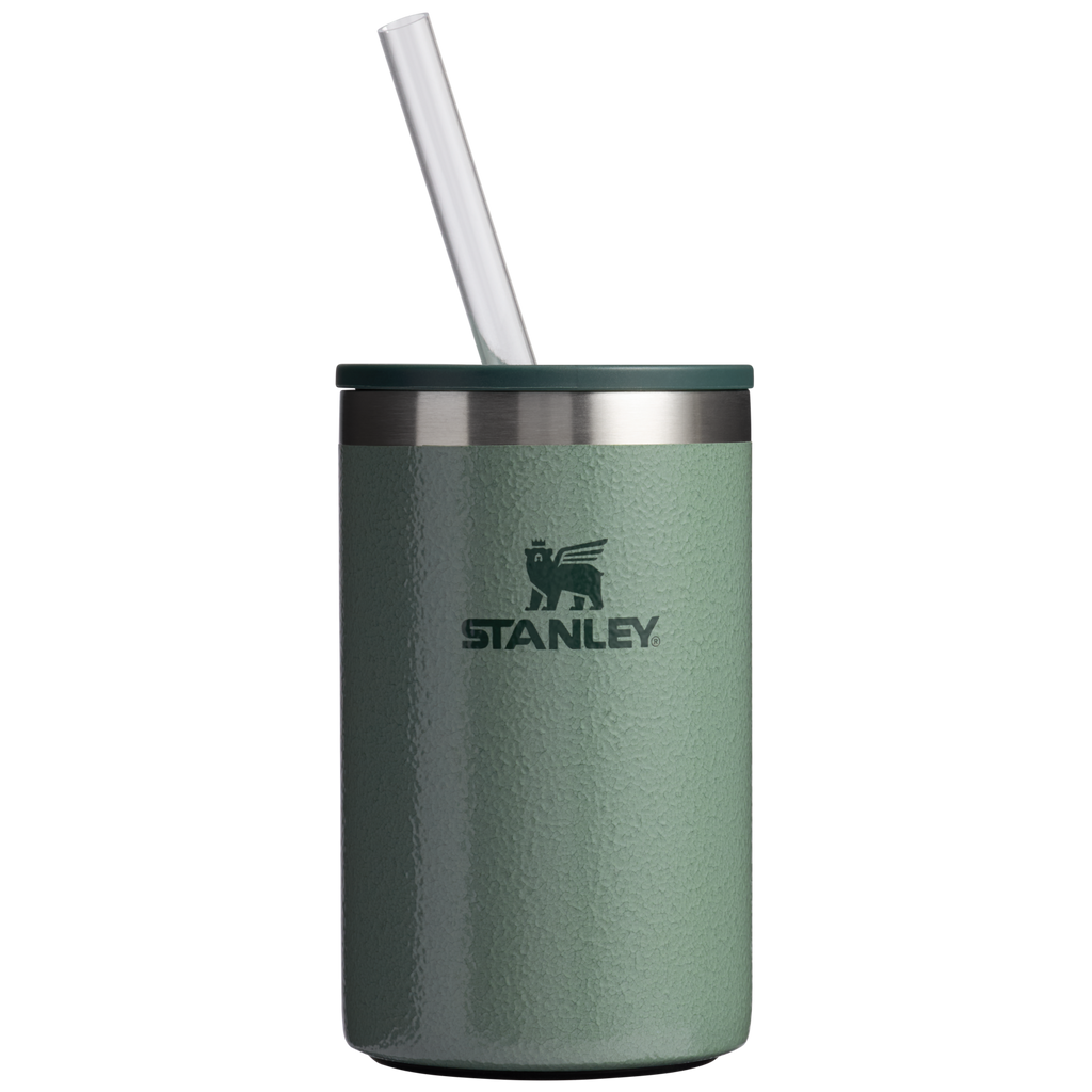Leak-Proof Insulated The Everyday Can Cooler Cup | Stanley Create D313H - Leak-Proof Insulated Mini Cooler Bag for Lunch - Hammertone Green