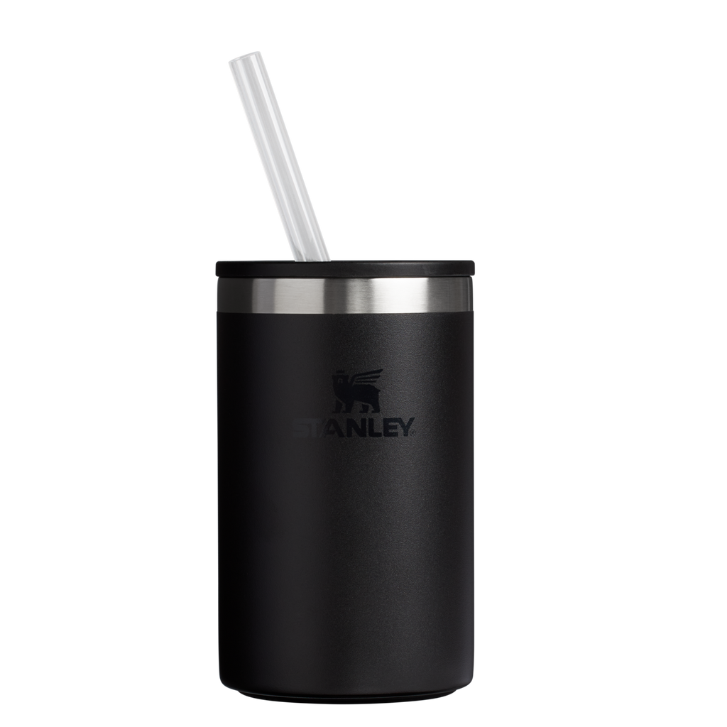 Leak-Proof Insulated The Everyday Can Cooler Cup | Stanley Create D313H - Leak-Proof Insulated Mini Cooler Bag for Lunch - Black 2.0