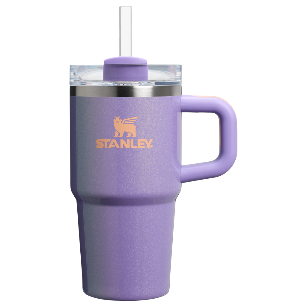 Double-Wall Vacuum The Quencher H2.O Flowstate Tumbler with Handle | Stanley Create D309N - Premium Stainless Steel Straw Cup for All-Day Hydration Detail