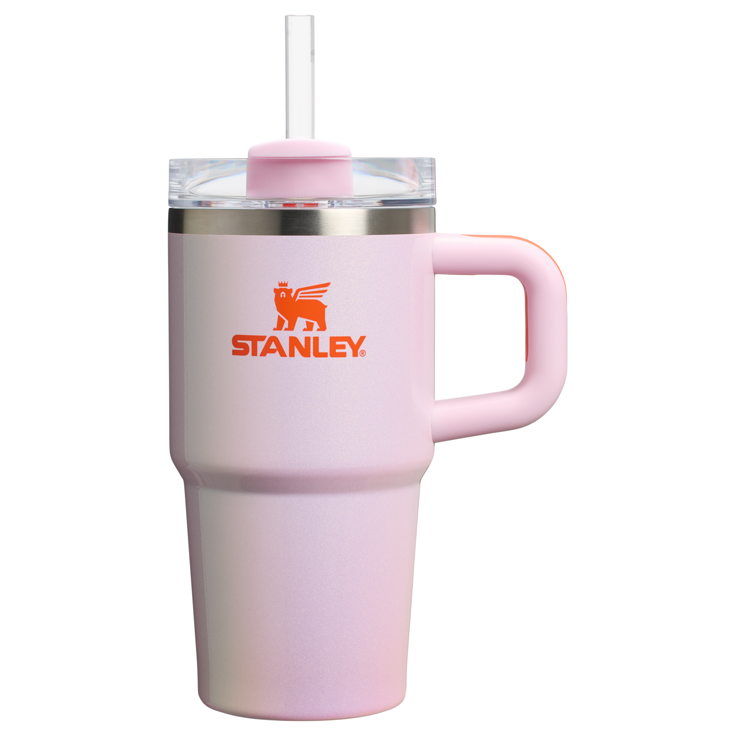 Double-Wall Vacuum The Quencher H2.O Flowstate Tumbler with Handle | Stanley Create D309N - Premium Stainless Steel Straw Cup for All-Day Hydration Detail