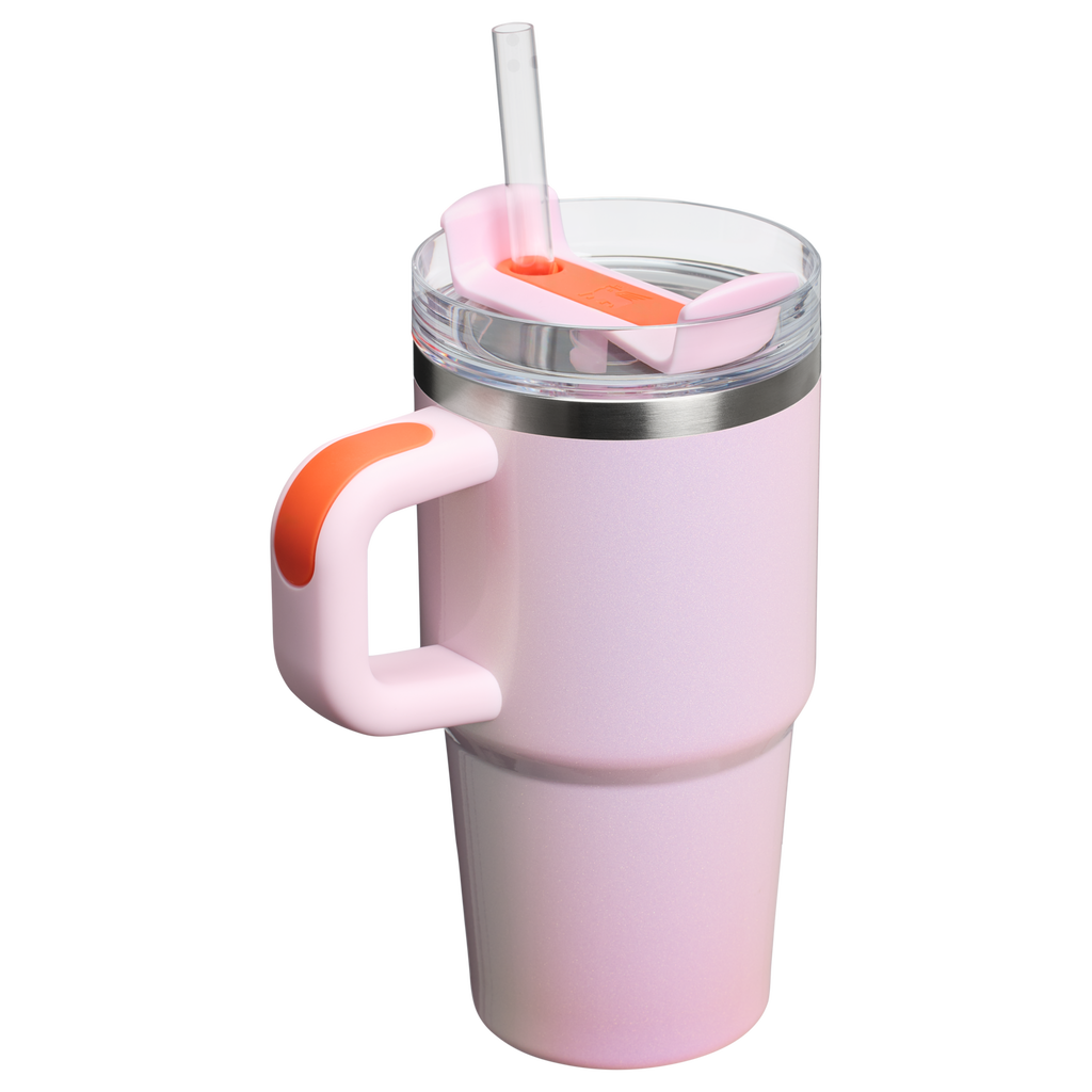 Large Capacity The Quencher H2.O Flowstate Tumbler D069R - Double-Wall Vacuum Insulated Travel Tumbler with Straw Detail