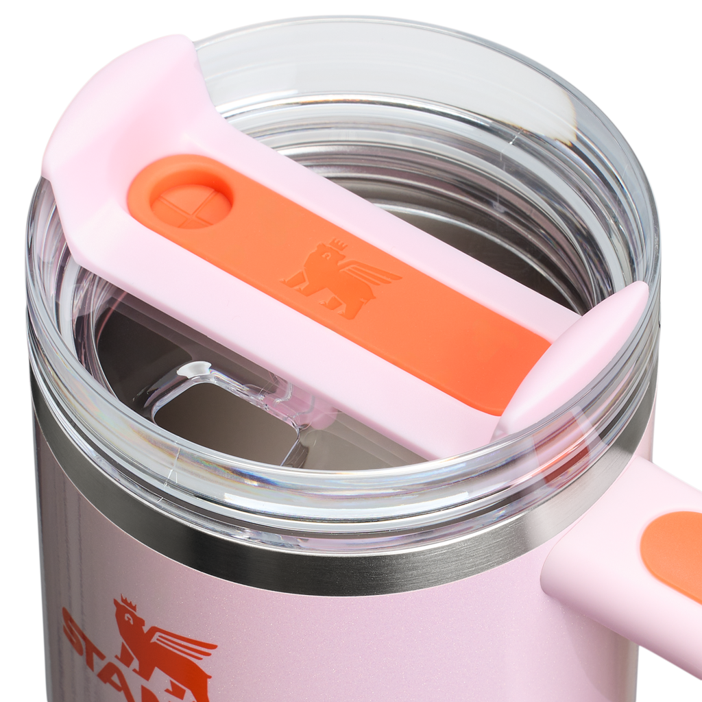 Large Capacity The Quencher H2.O Flowstate Tumbler D069R - Double-Wall Vacuum Insulated Travel Tumbler with Straw Detail