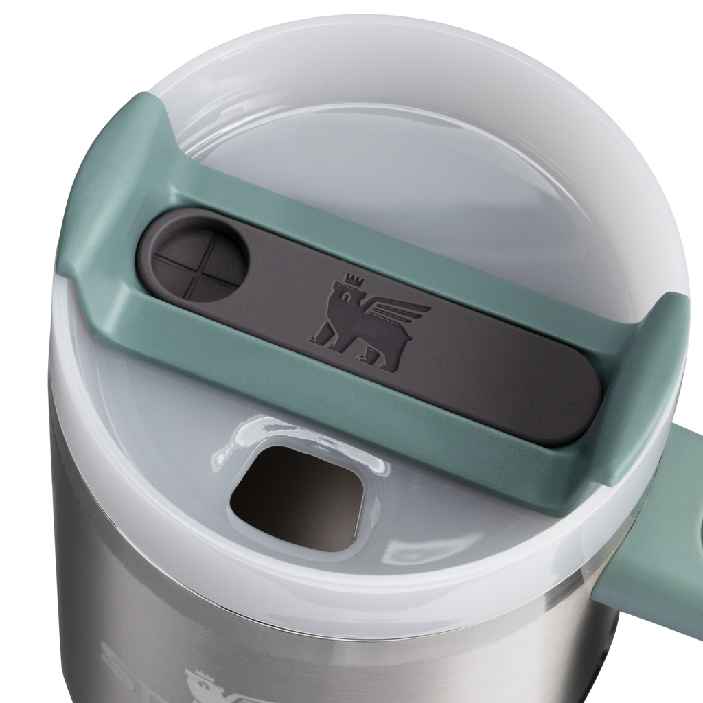 Insulated Travel The Quencher H2.O Flowstate Tumbler | Stanley Create D291F - Premium Stainless Steel Straw Cup for All-Day Hydration Detail