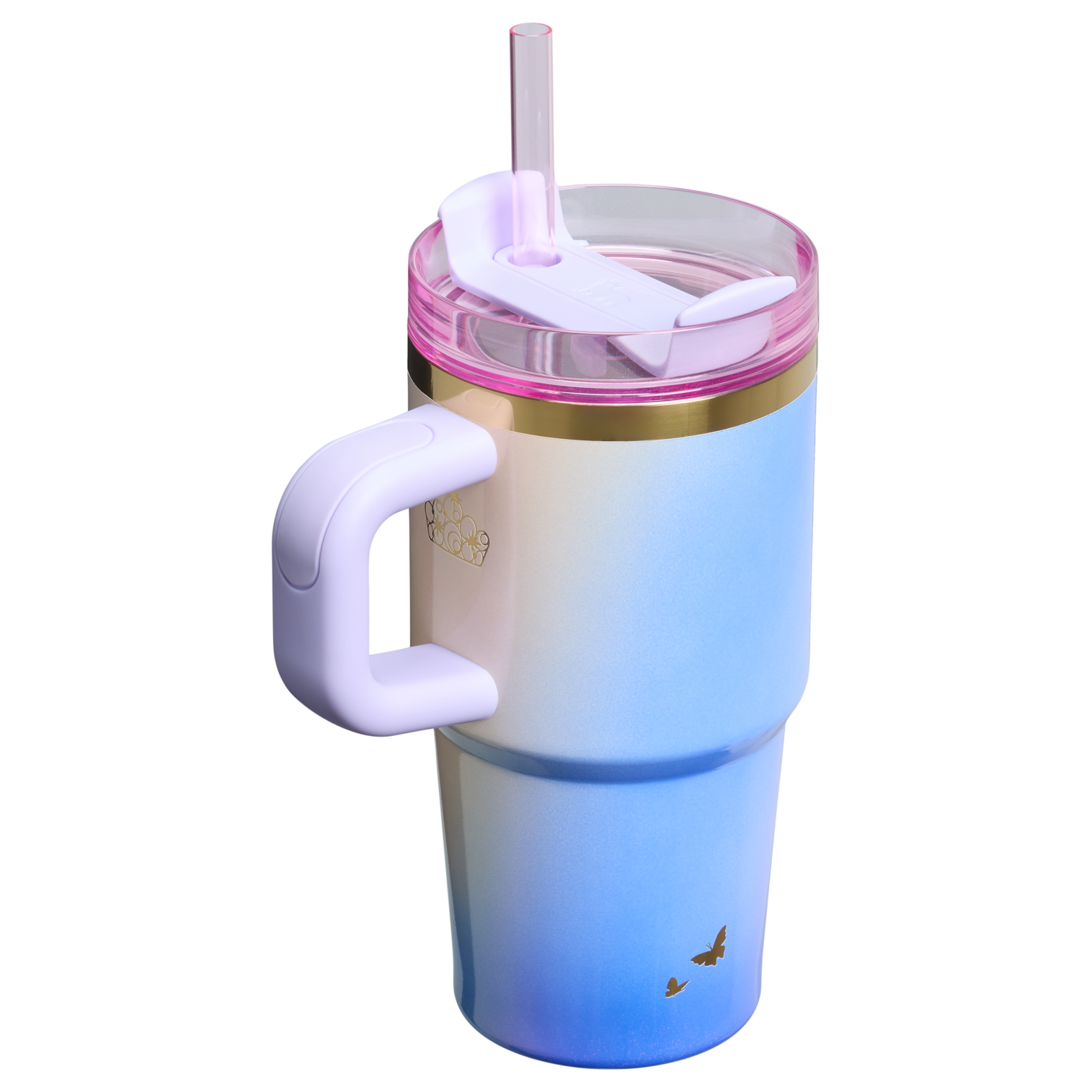 Car-Cup Friendly The Wicked for Good Quencher H2.0 Flowstate Tumbler D247R - 40oz Large Capacity Car-Cup Friendly Quencher Detail