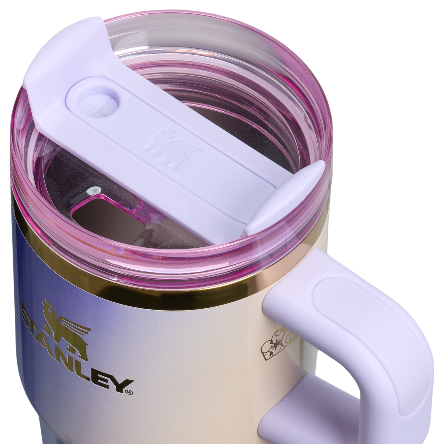 Car-Cup Friendly The Wicked for Good Quencher H2.0 Flowstate Tumbler D247R - 40oz Large Capacity Car-Cup Friendly Quencher Detail