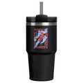 Insulated Travel The Quencher H2.0 Flowstate Tumbler D341T - FlowState 3-Position Lid Insulated Travel Mug - Tournament Black
