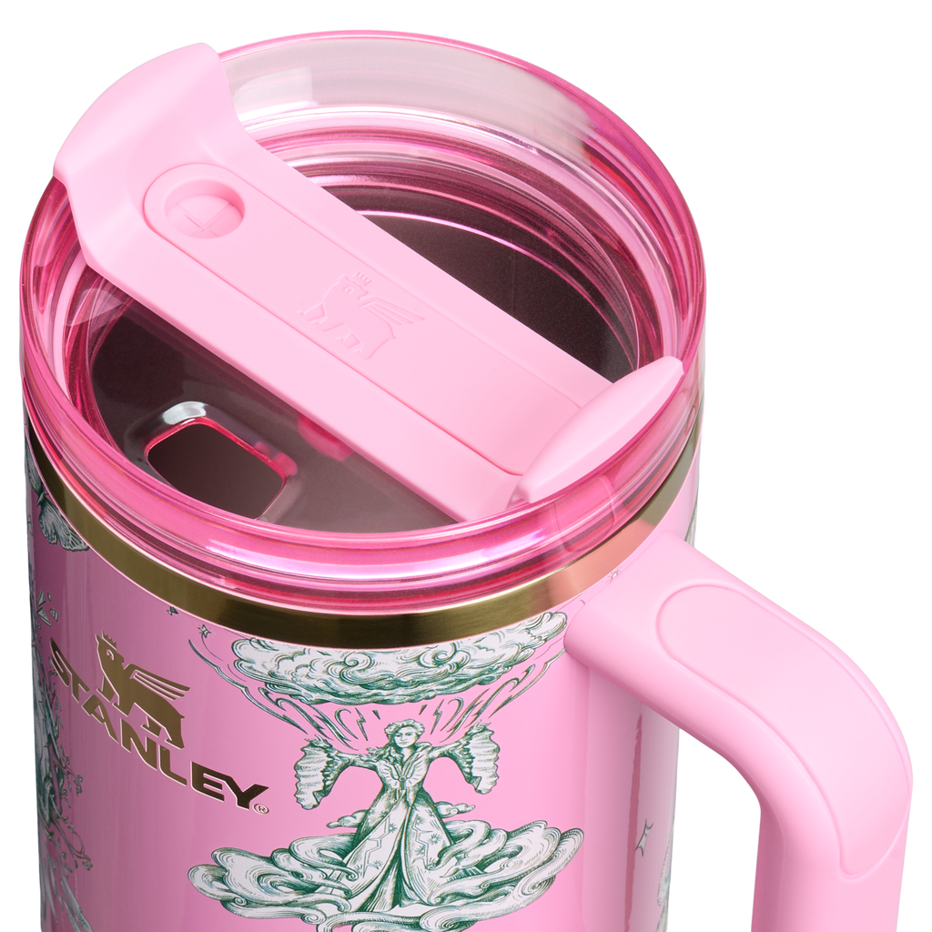 Insulated Travel The Wicked for Good Quencher H2.0 Flowstate Tumbler D245R - Double-Wall Vacuum Insulated Travel Tumbler with Straw Detail