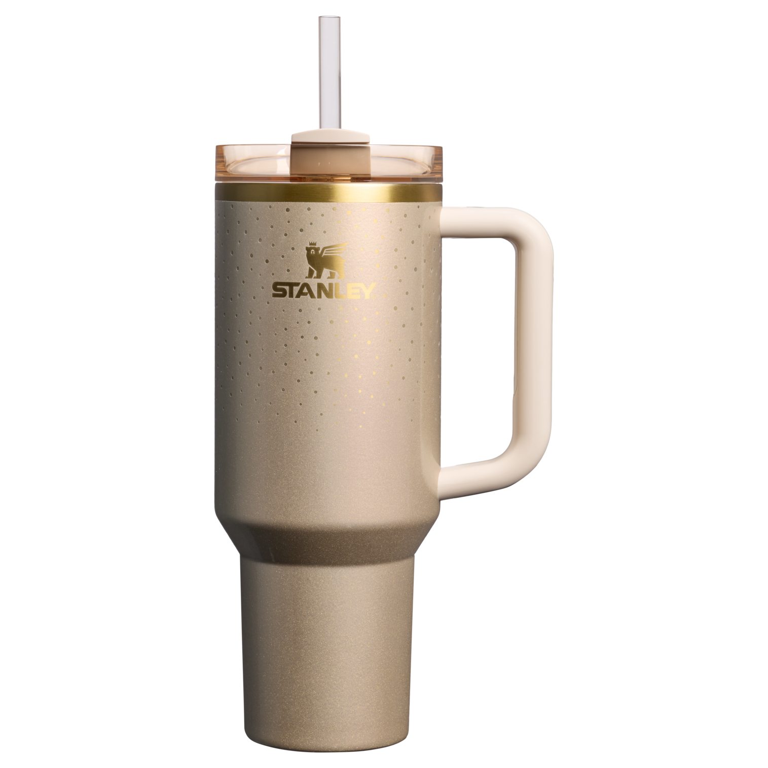 Large Capacity The Cheers & Cheer Quencher H2.0 Flowstate Tumbler D188Q - 40oz Large Capacity Car-Cup Friendly Quencher - Prosecco Shimmer