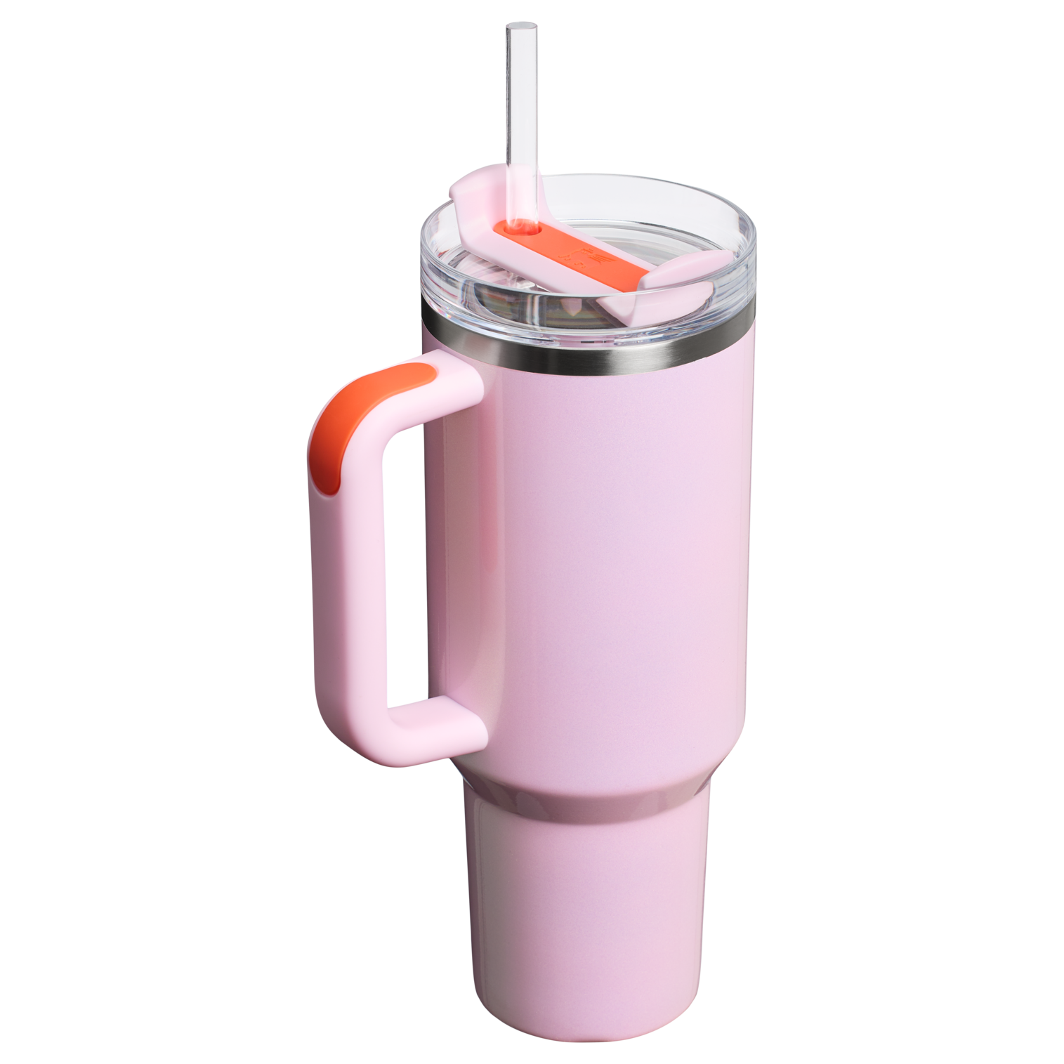 Splash-Resistant FlowState The Quencher H2.0 Flowstate Tumbler D050X - Double-Wall Vacuum Insulated Travel Tumbler with Straw Detail