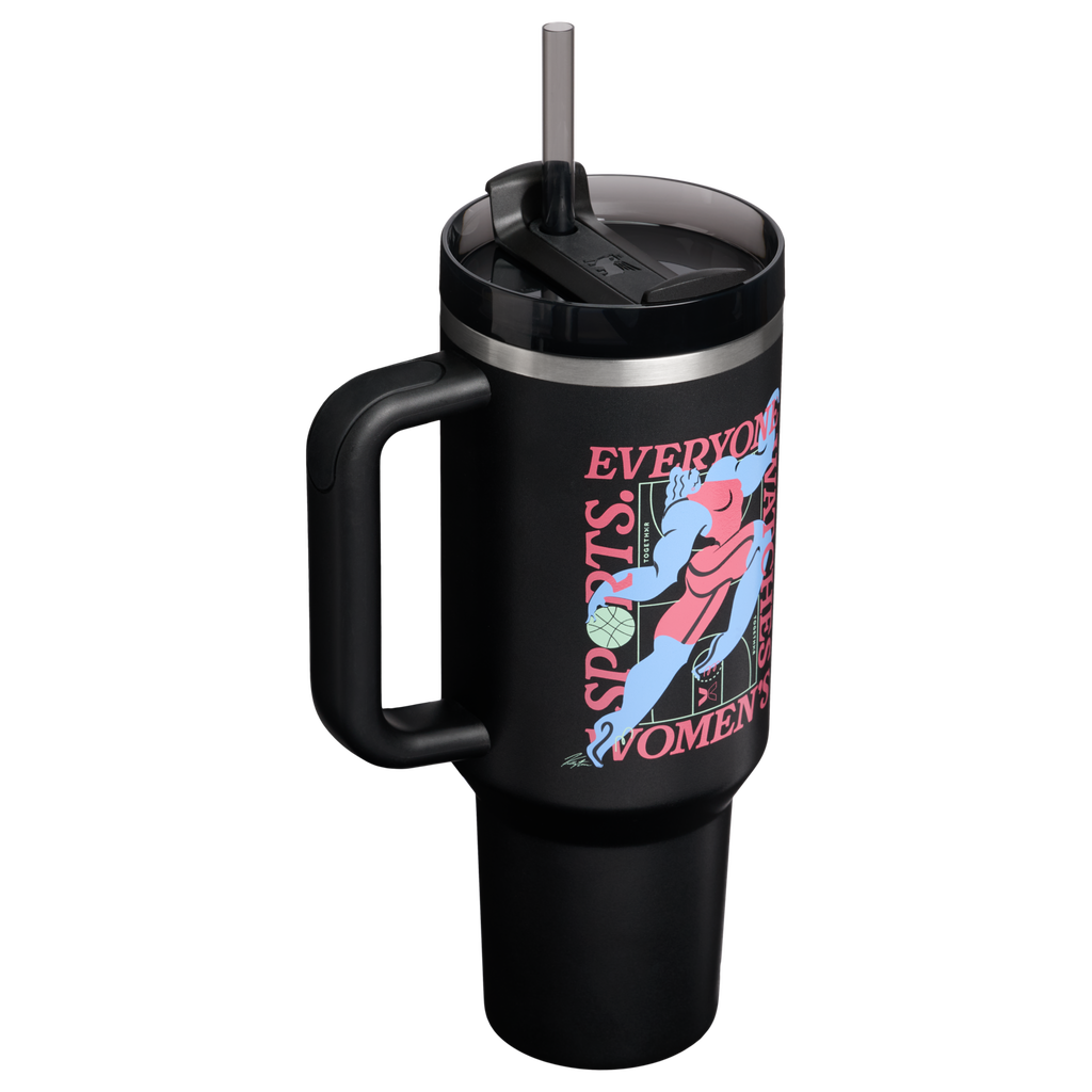 Large Capacity The Quencher H2.0 Flowstate Tumbler D340Y - 40oz Large Capacity Car-Cup Friendly Quencher Detail